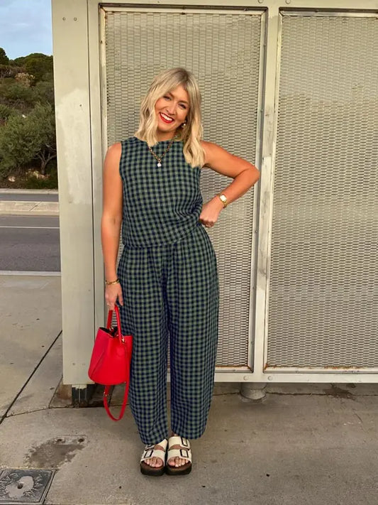LEIGH™ - Lightweight Casual Sleeveless Two-Piece Loungewear