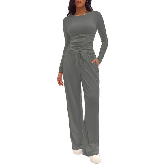 CLAIRE™ – Relaxed High-Waist Lounge Set