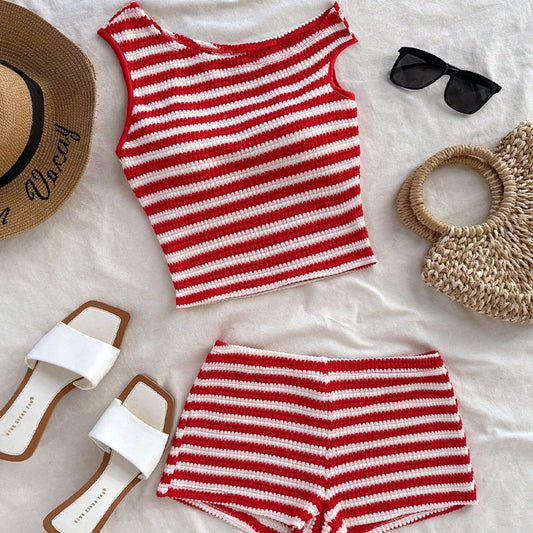 NOYMIE™ – Comfy Sleeveless Round Neck Lounge Set