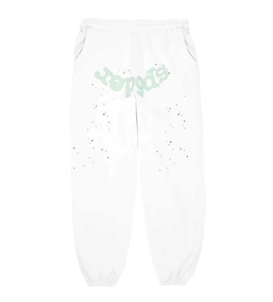 Sp5der OG Web Sweatpants Eggshell